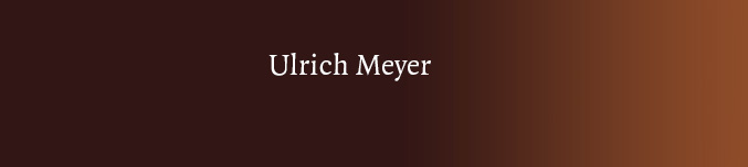 Ulrich Meyer Ulrich Meyer